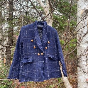 Lightweight women’s tweed jacket/blazer